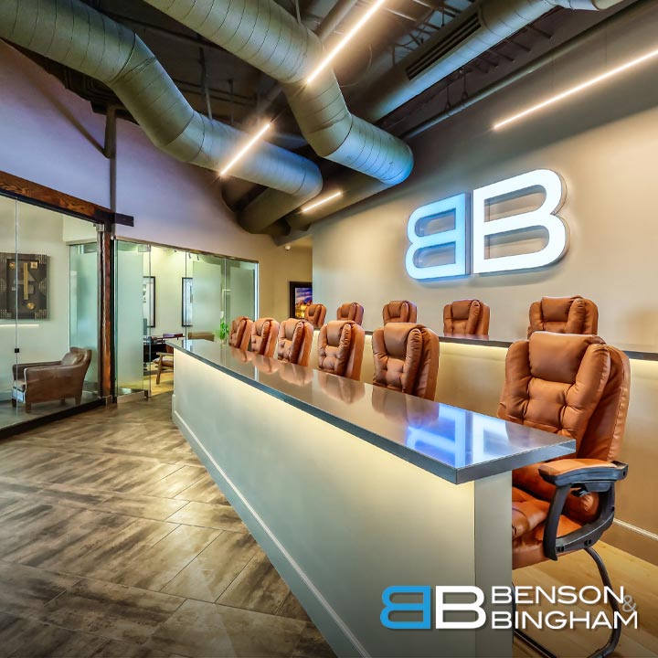 Summerlin accident lawyer client meeting room