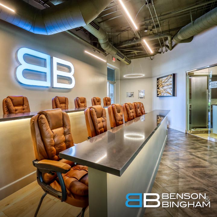 Summerlin injury law firm lobby