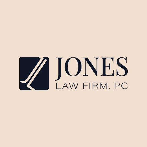 Jones Law PC family lawyer business logo 2