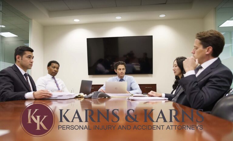 Karns Karns Personal Injury and Accident Attorneys Team 768x467